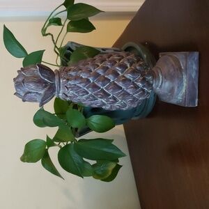 Southern Hospitality Artichoke Decor-  11" H & Base 3 1/2" Square